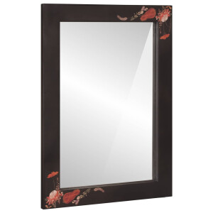 vidaXL Spiegel Wandgemonteerd Multikleur 70 x 50 x 3 cm Glas