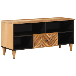 vidaXL Opslagkasten Bruin 100 x 33,5 x 46 cm Massief Mango Hout