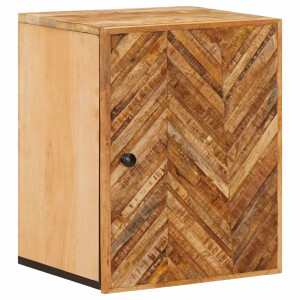 vidaXL Hangkast met opslag Bruin 38 x 33,5 x 48 cm Massief Mango Hout
