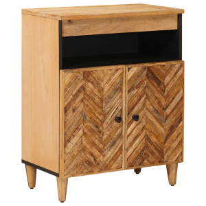 vidaXL Opslagkasten Bruin 60 x 33,5 x 75 cm Massief Mango Hout