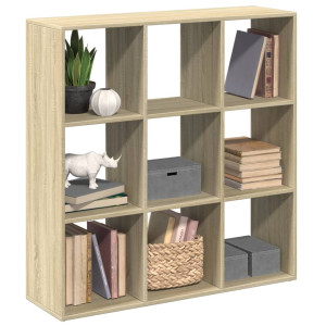 vidaXL Kamerscherm / boekenkast 102x29x103,5 cm hout sonoma eikenkleur