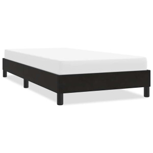 vidaXL Bedframe zonder matras 100x220 cm fluweel zwart