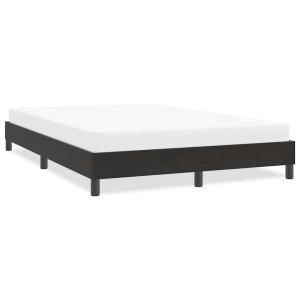 vidaXL Bedframe zonder matras 160x220 cm fluweel zwart