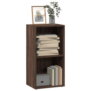 vidaXL Boekenkast 40x30x77 cm bewerkt hout bruin eikenkleurig