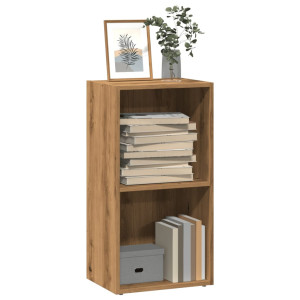 vidaXL Boekenkast 40x30x77 cm bewerkt hout artisanaal eikenkleurig