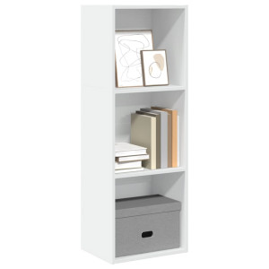 vidaXL Boekenkast 40x30x114 cm bewerkt hout wit