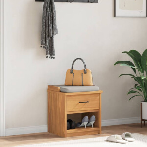 vidaXL Gangbankje SANDNES 45x40x50 cm massief grenenhout