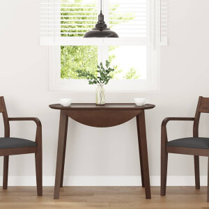 vidaXL Eettafel bruin massief hout rubber