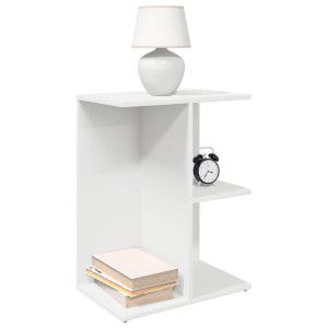 vidaXL Nachtkastjes 2 st 46,5x29x61 cm bewerkt hout wit