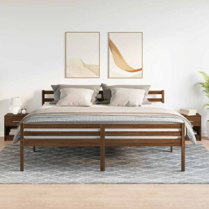 vidaXL Nachtkastjes 2 st met lade 39x28x41 cm bruin eikenkleurig