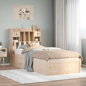 vidaXL Bedframe zonder matras massief grenenhout 90x190 cm