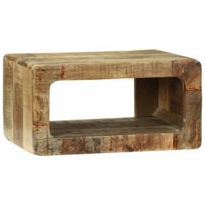 vidaXL Tv-meubelset met plank met opslag 3 pcs Bruin Massief mangohout