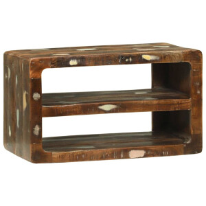 vidaXL TV-kast Multikleur 60 x 32 x 36 cm Massief gerecycled hout