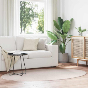 vidaXL Tapijt HUARTE Zand 170 x 120 cm 100% Polyester