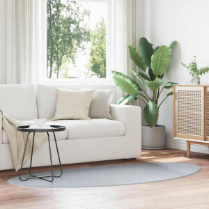 vidaXL Tapijt HUARTE Grijs 100 x 200 cm Polyester