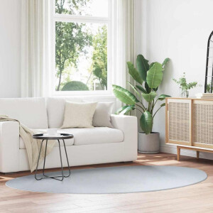 vidaXL Vloerkleden HUARTE Grijs 160 x 230 cm Polyester