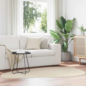 vidaXL Vloerkleden HUARTE Beige 140 x 200 cm Polyester