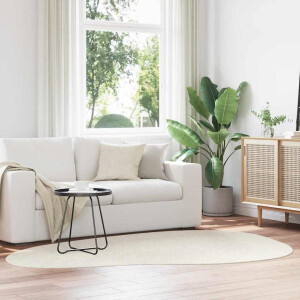 vidaXL Vloerkleden HUARTE Crème 160 x 230 cm Polyester