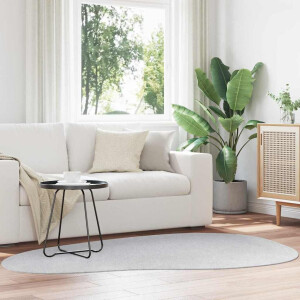 vidaXL Vloerkleden HUARTE Grijs 140 x 200 cm Polyester