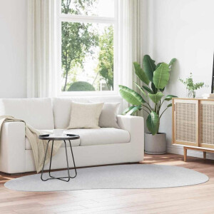 vidaXL Tapijt HUARTE Grijs 160 x 230 cm Polyester