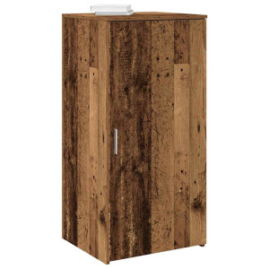 vidaXL Opbergkast 50x45x103,5 cm bewerkt hout oud houtkleurig