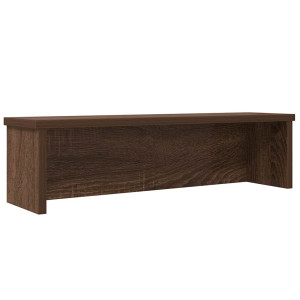 vidaXL Keukenrek stapelbaar 50x15x16 cm bewerkt hout bruin eikenkleur