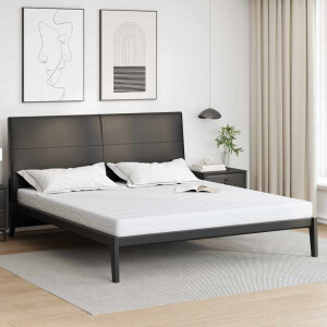 vidaXL Matras Wit 180 x 200 cm Jacquard stof