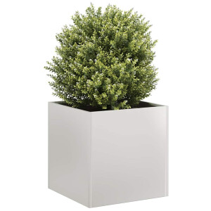 vidaXL Plantenbak 40x40x40 cm roestvrij staal