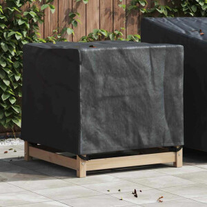 vidaXL Hoes voor tuinmeubelen Zwart 64 x 64 x 65 cm 600D Oxford Stof