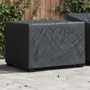 vidaXL Hoes voor tuinmeubelen Zwart 110 x 84 x 70 cm 600D Oxford Stof