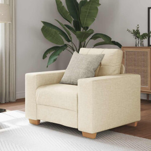 vidaXL Fauteuil Linnen 60 cm