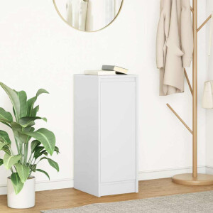 vidaXL Dressoir 29,5x34x76 cm spaanplaat wit