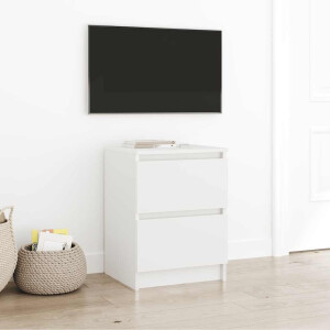 vidaXL Tv-meubel 40x35x54 cm spaanplaat wit