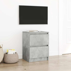vidaXL Tv-meubel 40x35x54 cm spaanplaat betongrijs