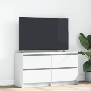 vidaXL Tv-meubel 100x35x54 cm bewerkt hout wit