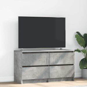 vidaXL Tv-meubel 100x35x54 cm bewerkt hout betongrijs
