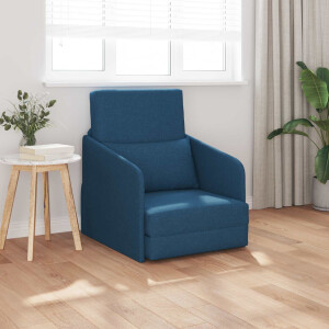 vidaXL Slaapbank Blauw 65 x 80 x 83 cm Stof