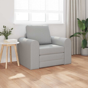vidaXL Slaapbank Wolkengrijs 98 x 71 x 83 cm Stof