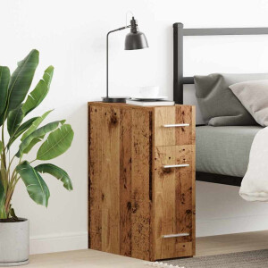 vidaXL Apothekerskast Oud hout 20 x 45,5 x 60 cm Bewerkt hout
