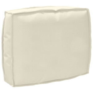 vidaXL Kussen Crème 50 x 40 x 12 cm Oxford Stof