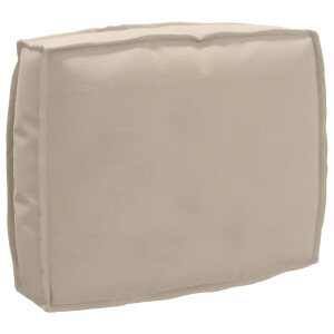 vidaXL Kussen Taupe 50 x 40 x 12 cm Oxford Stof