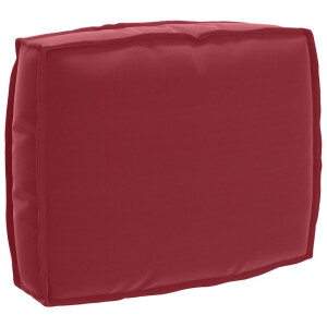 vidaXL Kussen Wijnrood 50 x 40 x 12 cm Oxford Stof