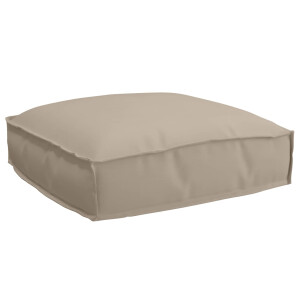 vidaXL Kussen Taupe 50 x 50 x 12 cm Oxford Stof
