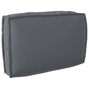 vidaXL Kussen Antraciet 60 x 40 x 12 cm Oxford Stof