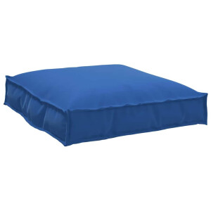 vidaXL Palletkussen voor zitting koningsblauw 70 x 70 x 12 cm