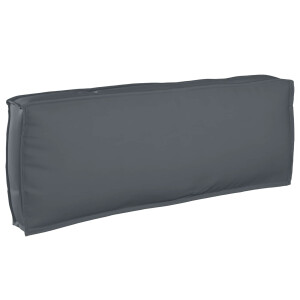 vidaXL Kussen Antraciet 120 x 40 x 12 cm Oxford Stof