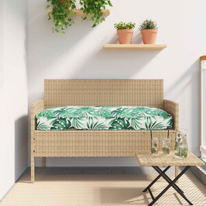 vidaXL Kussen Bladpatroon 120 x 60 x 12 cm Oxford Stof Blad