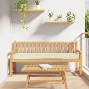 vidaXL Pallet Kussen Set 2 pcs Crème 200 x 40 x 8 cm Oxford stof