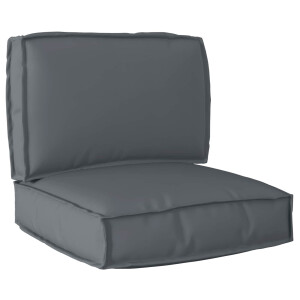 vidaXL Pallet Kussen Set 2 pcs Antraciet Oxford Stof