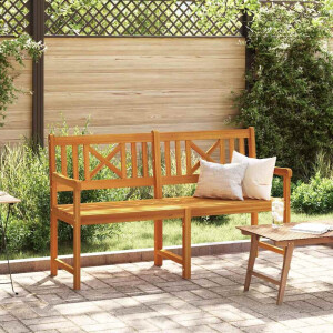 vidaXL Tuinbank Naturel 150 x 56 x 90 cm Massief Acaciahout